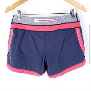 Lululemon running shorts with built-in liner